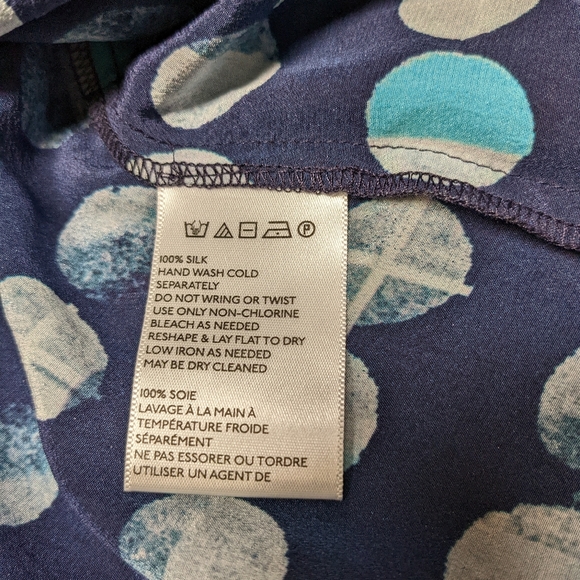 Anthropologie HD in Paris silk Moon Phases blouse XS - Picture 4 of 4